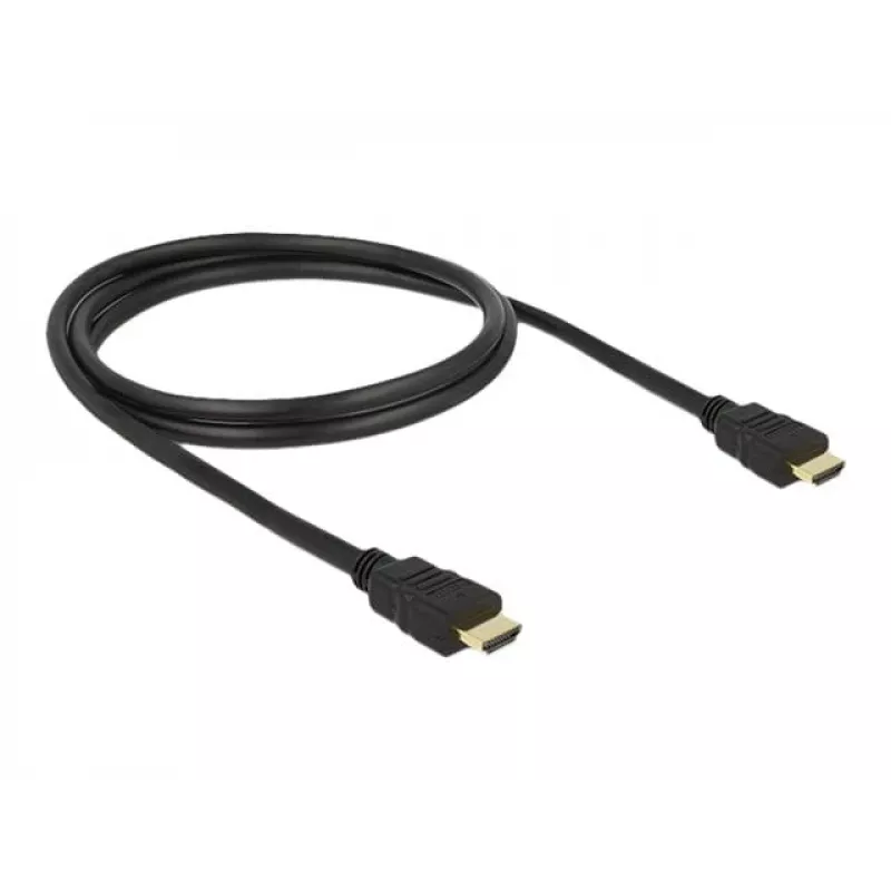 HDMI-Kabel DeLOCK 84752 1m Typ A Stecker auf Stecker Schwarz