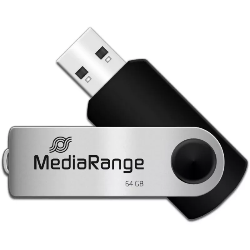 USB-Stick MediaRange 64 GB USB Type-A Micro-USB MR912