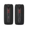 Tragbarer Stereo-Lautsprecher TRACER Stripe Schwarz — 10 W RMS, Bluetooth/kabelgebunden, USB-A & USB-C, MicroSD, integrierter Akku (bis zu 5 h)