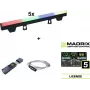 LED-Röhre EUROLITE PT-100/32 Pixel DMX mit Madrix-Software, pixelmappable DMX-Steuerung