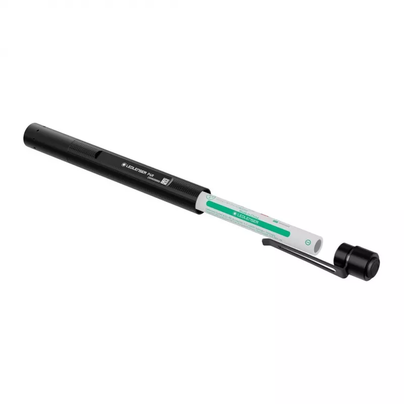 Taschenlampe Ledlenser P2R Schwarz – wiederaufladbare kompakte Stiftlampe
