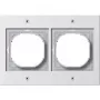 Wandplatte Gira TX_44 Weiß — Thermoplast, konventionelles Design, 110×157×16,3 mm
