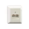 Rutenbeck Universal Connection Unit UAE8/8 8/8 LSA Aprw — modulare Telefon-/Netzwerk-Abschlusseinheit