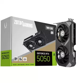 ZOTAC GAMING GeForce RTX 5050 Twin Edge OC 8GB GDDR6 Grafikkarte