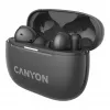 Canyon CNS-TWS10BK Kopfhörer und Headset True Wireless Stereo (TWS) In-Ear für Anrufe/Musik/Sport/Alltag USB Typ-C Bluetooth Schwarz (CNS-TWS10BK)