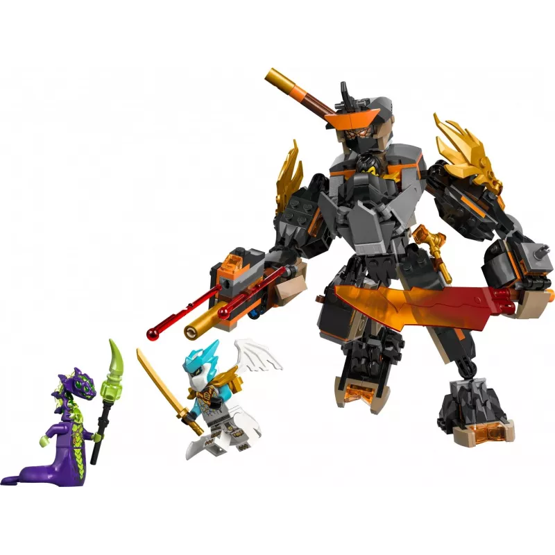 LEGO NINJAGO 71854 Coles Einsatz-Mech und Drache Zane