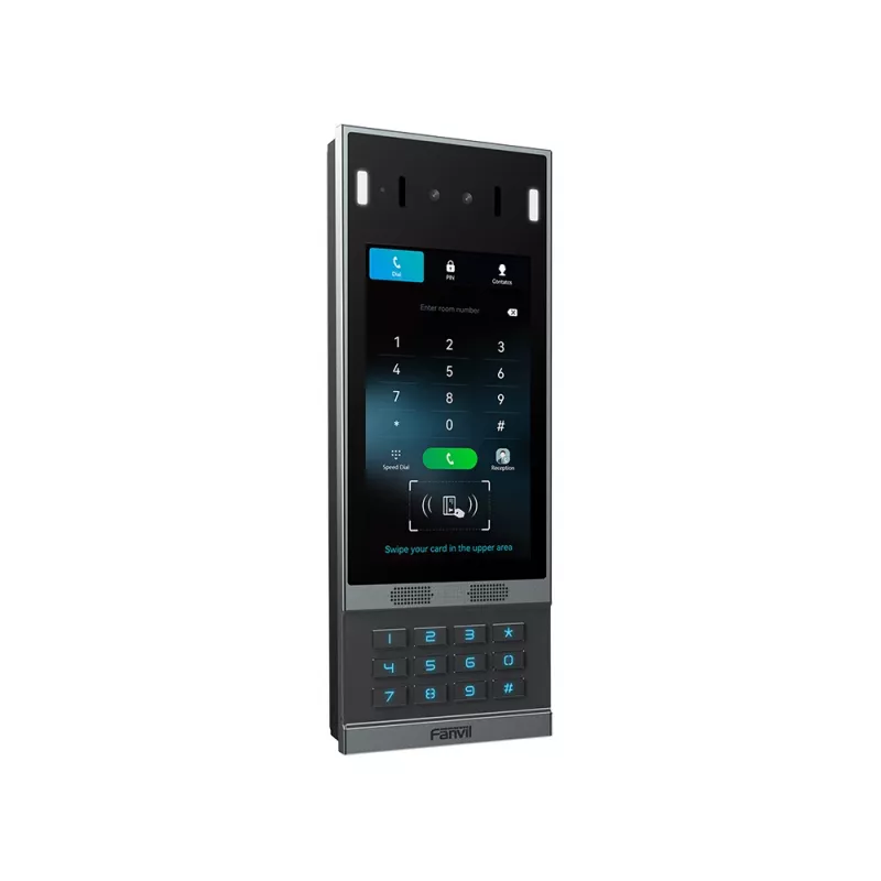 Fanvil i67 Video-Türsprechanlage 2 MP 17,8 cm (7 inch) Schwarz, Grau