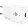 USB-C PD GaN schlank-Schnellladegerät (30 W) (Weiß)