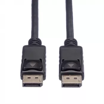 ROLINE - DisplayPort-Kabel - DisplayPort (M) auf DisplayPort (M) - 1 m - Schwarz (11.04.5761)