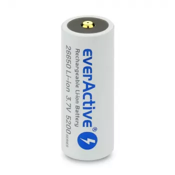 Wiederaufladbarer Akku everActive EV26650-52M 3,7V 5200mAh mit Micro-USB-Ladefunktion