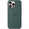 Silicone Case mit MagSafe für iPhone 16 Pro Max - Seegrün