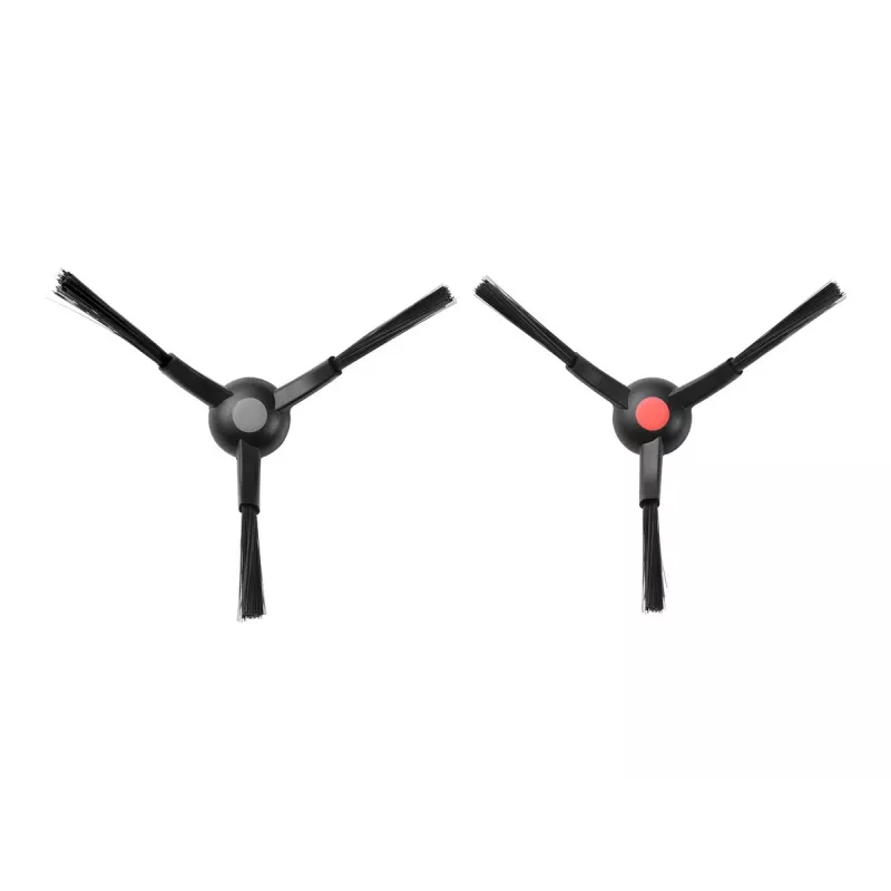 Seitenbürste für Stabstaubsauger Eufy T29B8011 – kompatible Ersatzbürste, schwarz/grau/rot, 1 Stk.