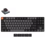 Mechanische Funktastatur Keychron K1X-A3 Ultraflach RGB-Hintergrundbeleuchtung, kabellose Konnektivität, kompaktes Layout