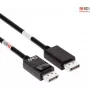 CLUB3D DisplayPort 2.1 Bi-Direktionales VESA DP80 Zertifiziertes Kabel 4K240Hz, 8K60Hz oder 10K30Hz M/M 1,2 m