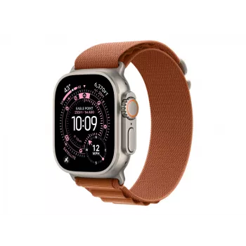 Band Apple MFTD4ZM/A Smartwatch-Zubehör Braun Titan Polyester Elasthan