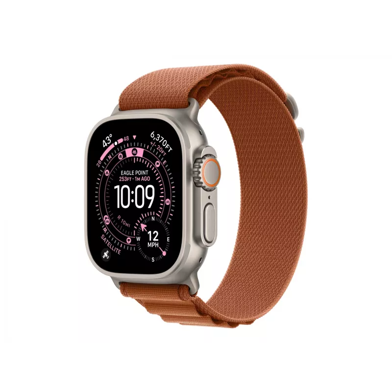 Band Apple MFTD4ZM/A Smartwatch-Zubehör Braun Titan Polyester Elasthan
