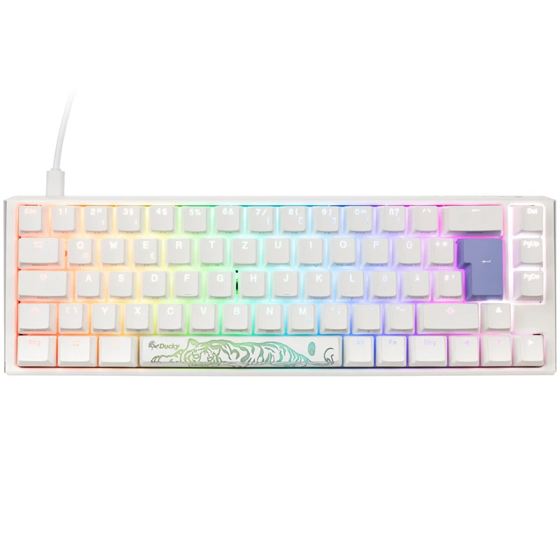 Ducky One 3 Classic Pure White SF Tastatur USB German White (DKON2167ST-RDEPDPWWWSC1)