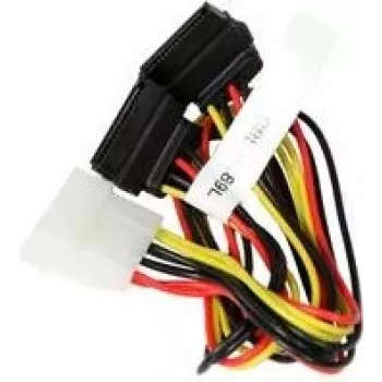 Super Micro Supermicro - Netzteil - Internes Netzteil, 4-Pin (M) auf SATA Strom (W) - 30 cm (CBL-0289L)