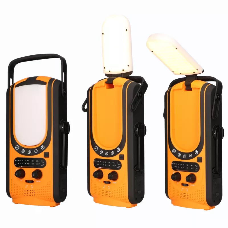 Extralink Power Ranger EPS-6000 | Powerbank | 6000mAh, FM-Radio, LED-Licht, Dynamo, Solarpanel