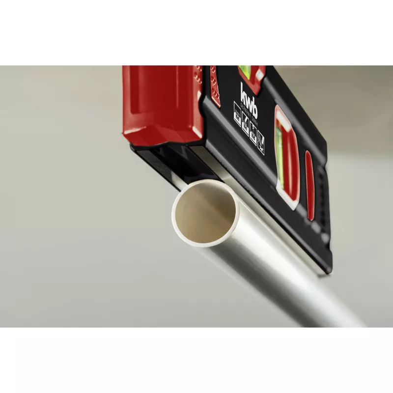 KWB Aluminium Mini-Wasserwaage 20 cm (Dunkelgrau/Rot)