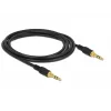 Audiokabel 3,5 mm DeLOCK 85549 2 m Schwarz