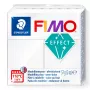 Modelliermasse FIMO effect weiß transluzent 8010-014 — transluzenter Weißeffekt, weiche Polymerton, 57 g Riegel