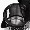 NELO Wasserkocher, 1,7 l Fassungsvermögen, 2000 W, schwarz