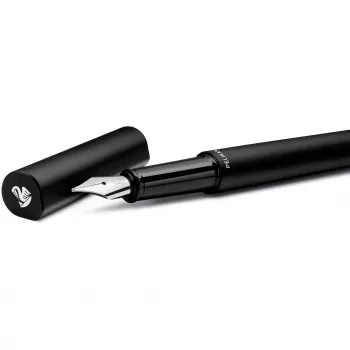 Füllfederhalter Pelikan 823593 Patronenfüllsystem Schwarz