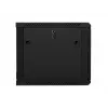 Wandgehäuse LANBERG 9U 19 Zoll WF01-6609-10B, 600×600×507 mm, 60 kg, IP20, schwarz