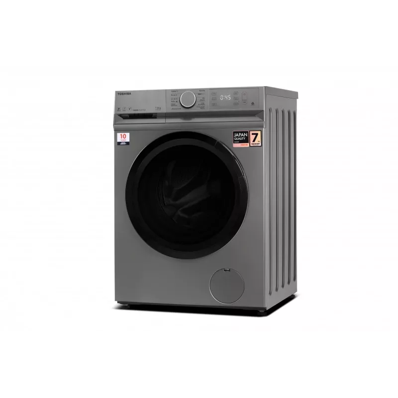 schlank washing machine Toshiba TW-BL80A2PL(SS), 8 kg