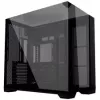 Lian Li O11 Vision Compact PC-Gehäuse Bundle + 3x UNI FAN SL-INF 120 Reverse Blade Lüfter - schwarz
