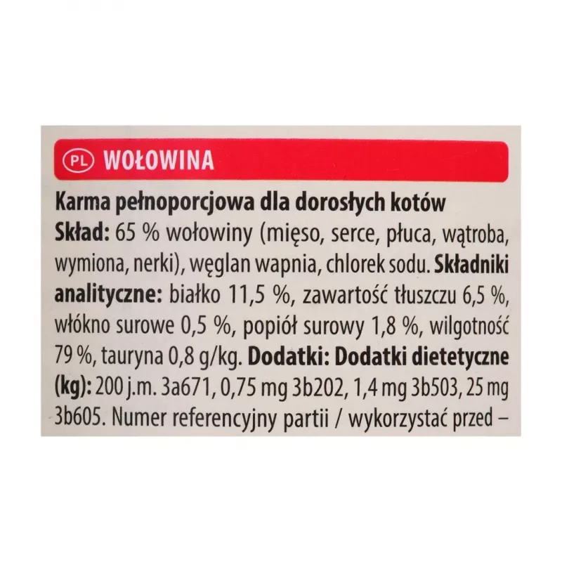 ANIMONDA Carny Adult Rind – Nassfutter für Katzen – 400g