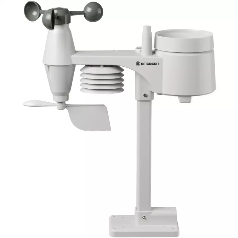 Bresser Optics 7002580 digitale Wetterstation Schwarz AC Wi-Fi