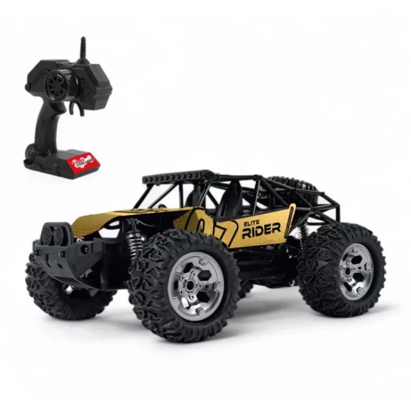 R/C Turbo Challenge Elite Adventure gold vehicle