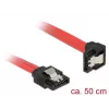 SATA-Kabel DeLOCK 83979 0,5 m SATA 7-polig Schwarz Rot