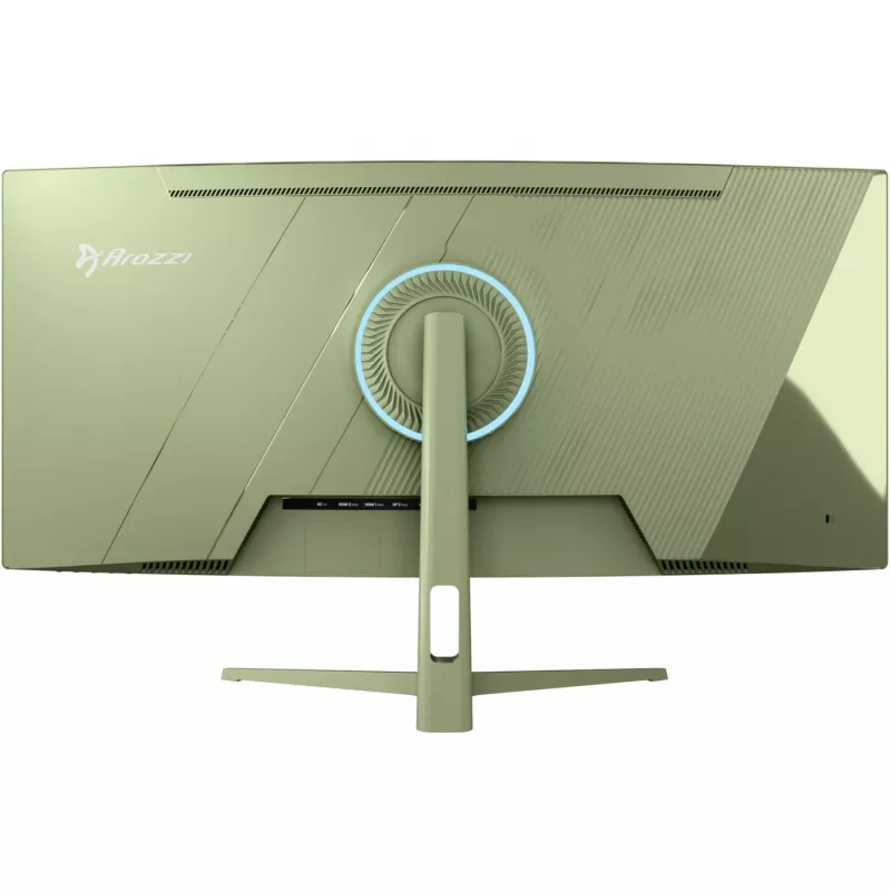 Gebogener Computermonitor Arozzi Nova 34 Zoll (86,4 cm) 3440×1440 AZ-NO-34T2K165-FST Grün
