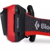 Schwarz Diamond Storm 450 Stirnlampe mit schwarzem, rotem Stirnband