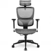 Bürostuhl Sharkoon OfficePal C40M Mesh-Sitz Mesh-Rückenlehne, Grau, max. 150 kg