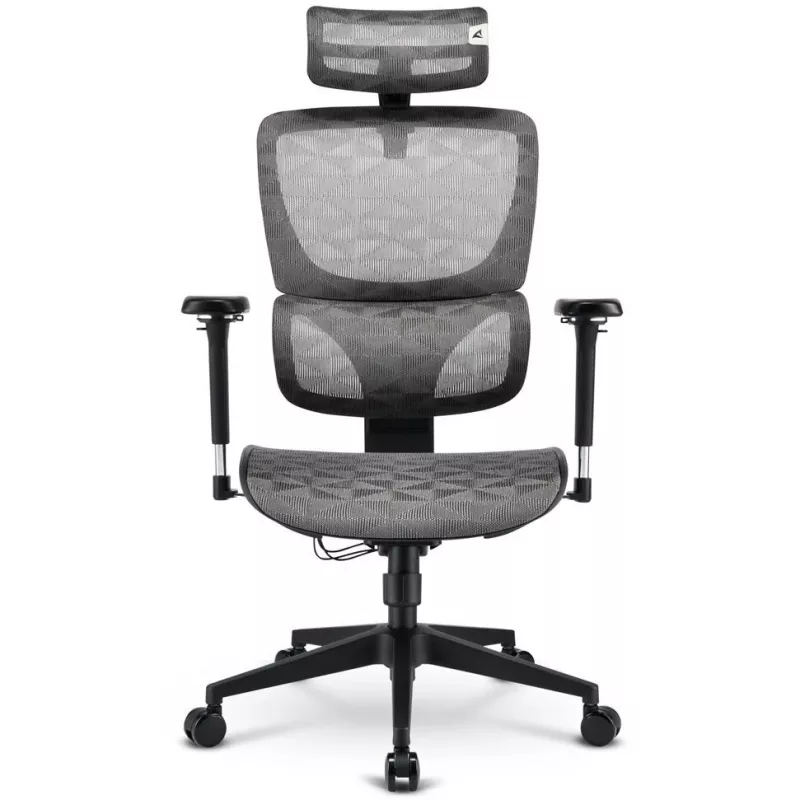 Bürostuhl Sharkoon OfficePal C40M Mesh-Sitz Mesh-Rückenlehne, Grau, max. 150 kg