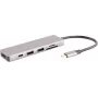 Laptop-Dock S/CONN 14-05027 Kabelgebunden USB 3.2 Gen 1 Type-C Grau