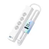 Steckdosenleiste Meross MSP844 — 4 AC-Steckdosen, 2 USB‑A, 2 USB‑C