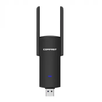 WLAN USB-Adapter Comfast CF-924AC-V2 1300 Mbit/s Dualband 2,4 GHz/5 GHz