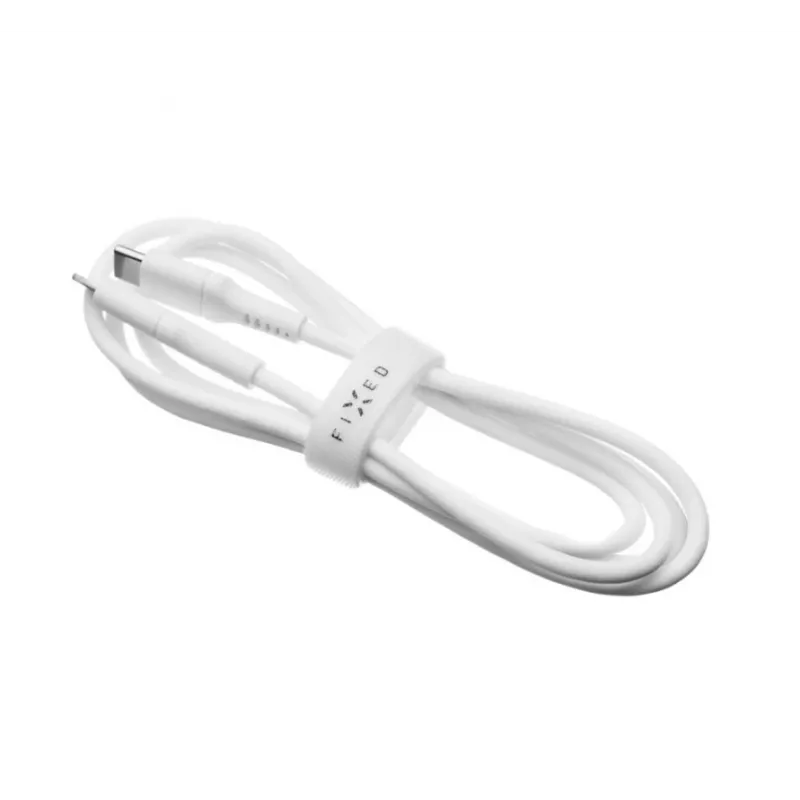 USB-C auf USB-C Festkabel FIXED FIXDLS-CC2-WH, 2 m, 60 W
