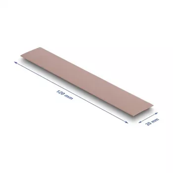 Wärmeleitpad DeLOCK 18481 3 W/m·K Pink 20x120x0,5 mm