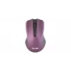 2,4 GHz optische symmetrische kabellose Maus, 3 Tasten, Violett