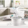 Mixer mit rotierender Schüssel Maestro MR-556 — Stand-Planetenrührwerk, rotierende Edelstahlschüssel, mehrere Geschwindigkeitsstufen