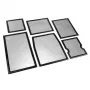 Demciflex Staubfilter-Set für Cooler Master HAF XM - schwarz/schwarz
