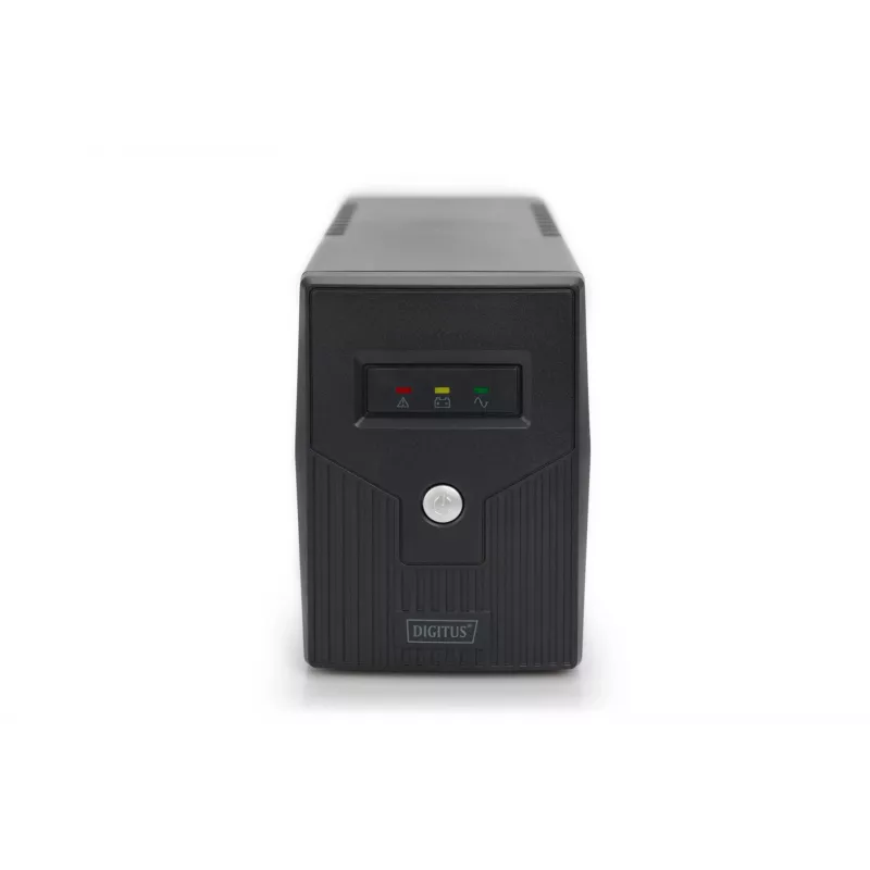 UPS DIGITUS DN-170063-B Line-Interactive 600 VA / 360 W, AVR, LCD, 2x Typ-F-Ausgänge, 7-Ah-Batterie
