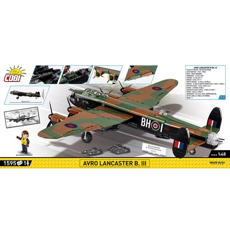 Blocks Avro Lancaster B.III 1595 Bausteine
