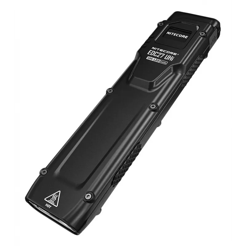 Handtaschenlampe Nitecore EDC27 UHI Schwarz LED Edelstahl